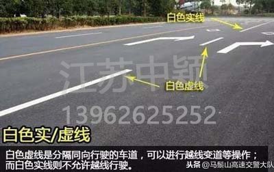道路交通標(biāo)線圖文講解，僅花1分鐘讓你快速看懂，再也不會被違章扣分
